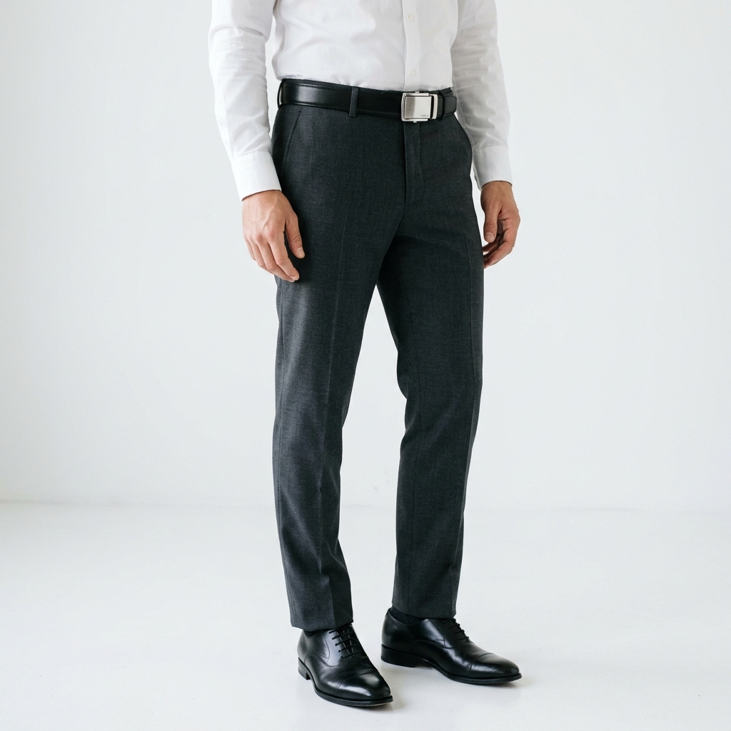 Reversible Leather Belt - View