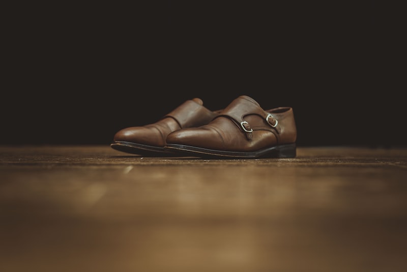 Leather Loafers - Black - View
