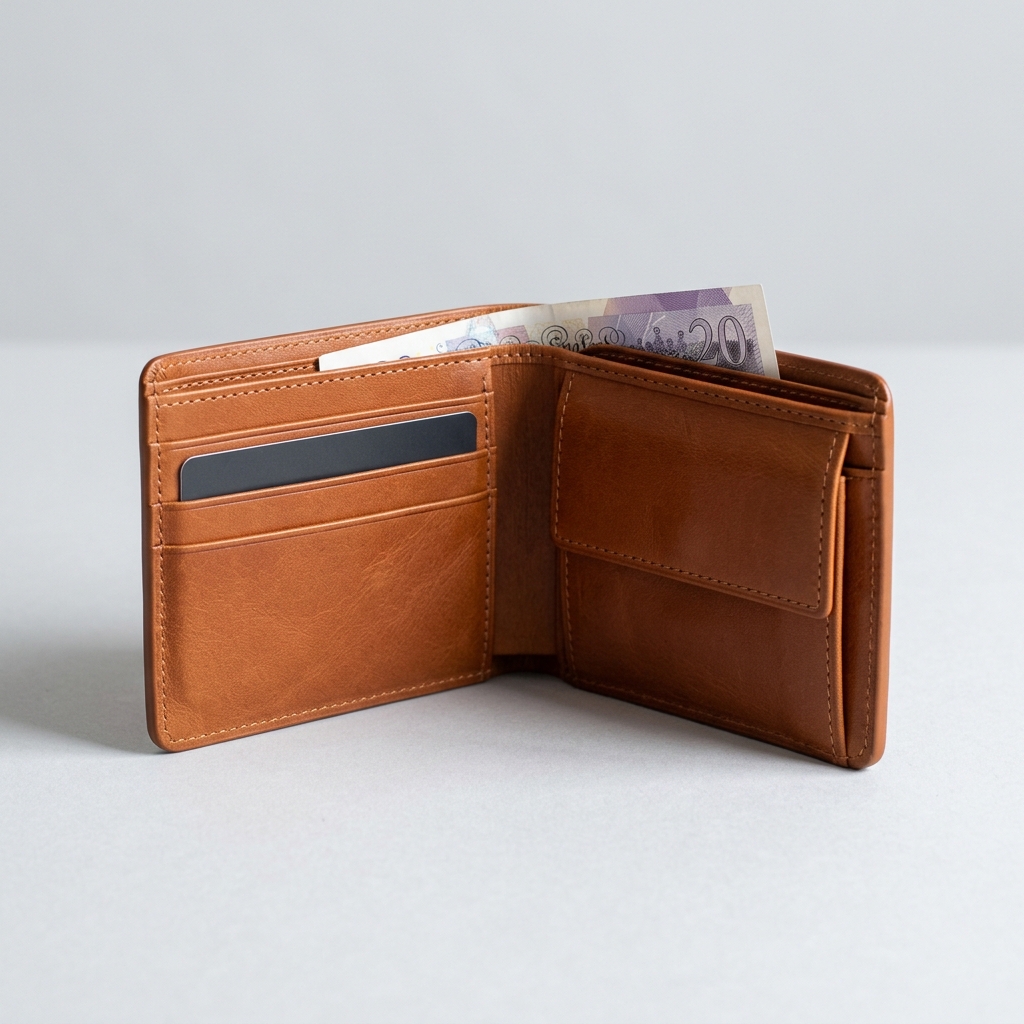 Cognac Bifold Wallet